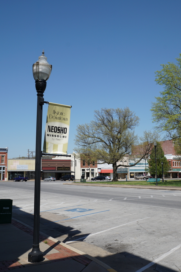 Neosho, Missouri town square