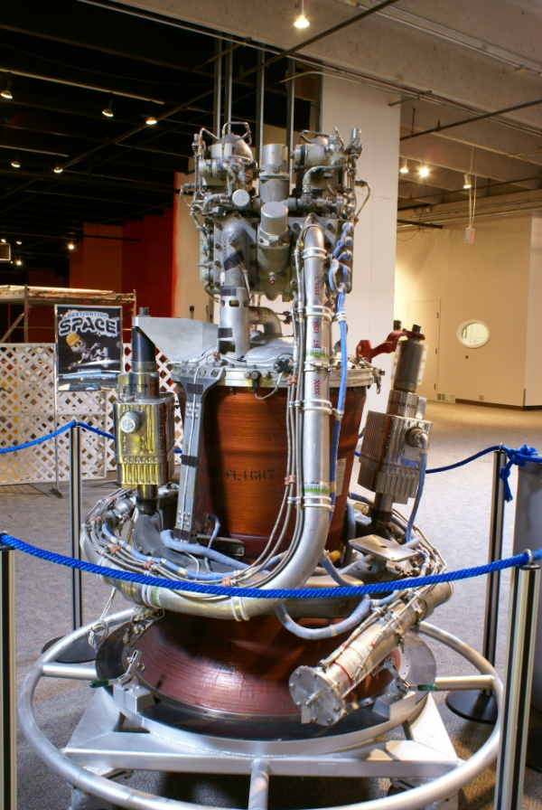 Service Propulsion System (SPS) Engine at Science Museum Oklahoma