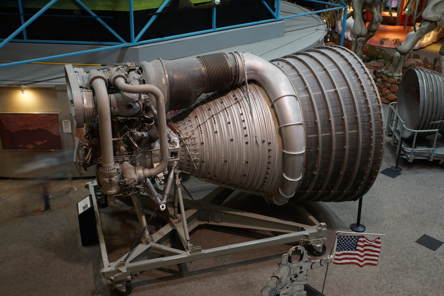 F-1 Engine at Science Museum Oklahoma