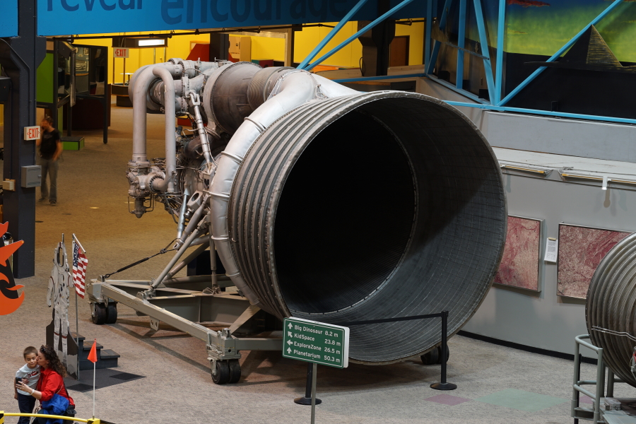 F-1 Engine at Science Museum Oklahoma