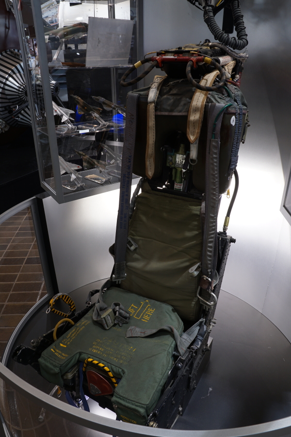 F-4 Ejection Seat at James S. McDonnell Prologue Room