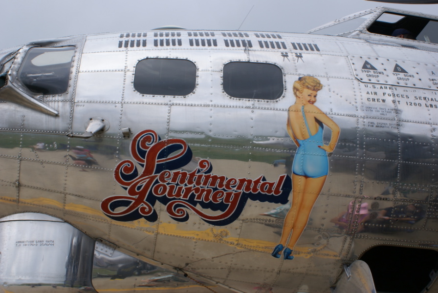 B-17 Sentimental Journey nose art