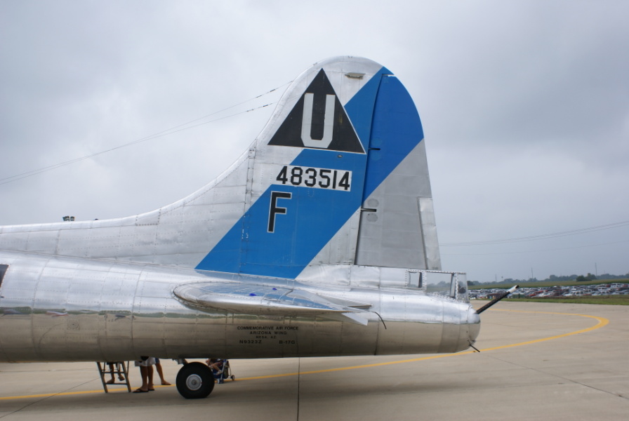 B-17 Sentimental Journey tail