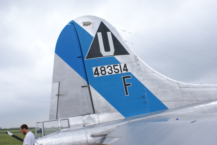B-17 Sentimental Journey's tail number, 483514