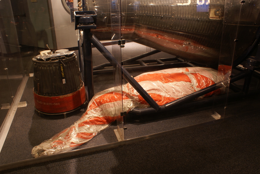 Mercury Main Parachute at St. Louis Science Center
