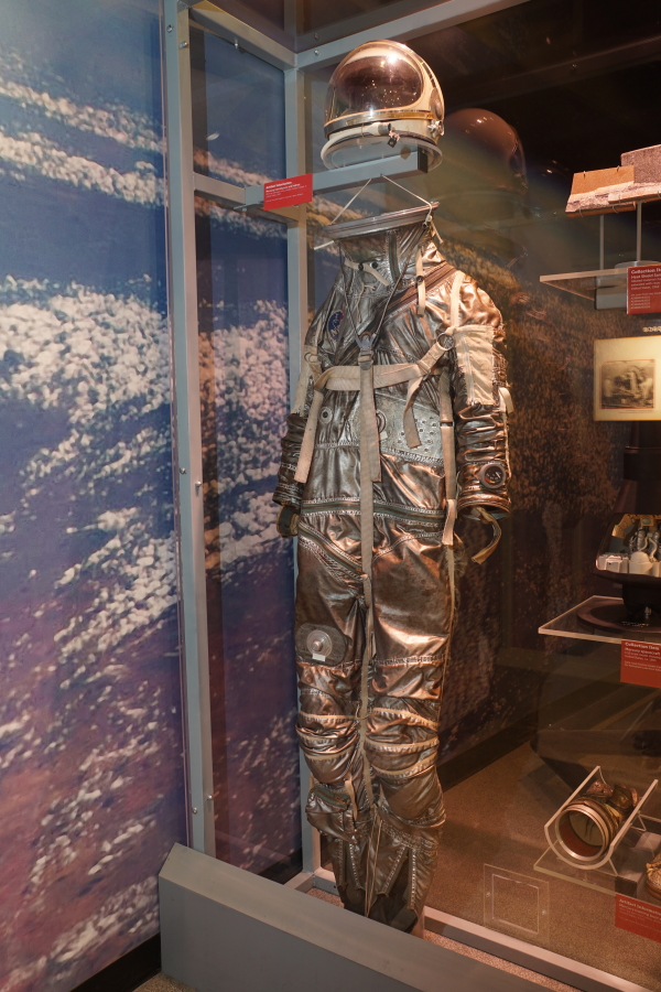 Cooper Mercury Suit at St. Louis Science Center