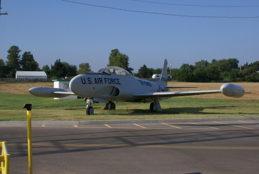 T-33 at Stafford Air & Space Museum
