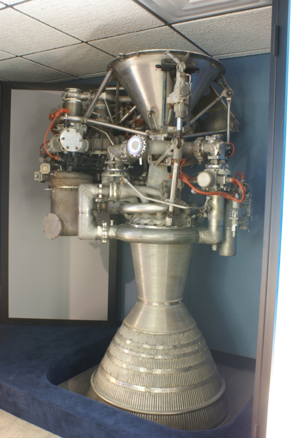 LR-91 Engine at Stafford Air & Space Museum