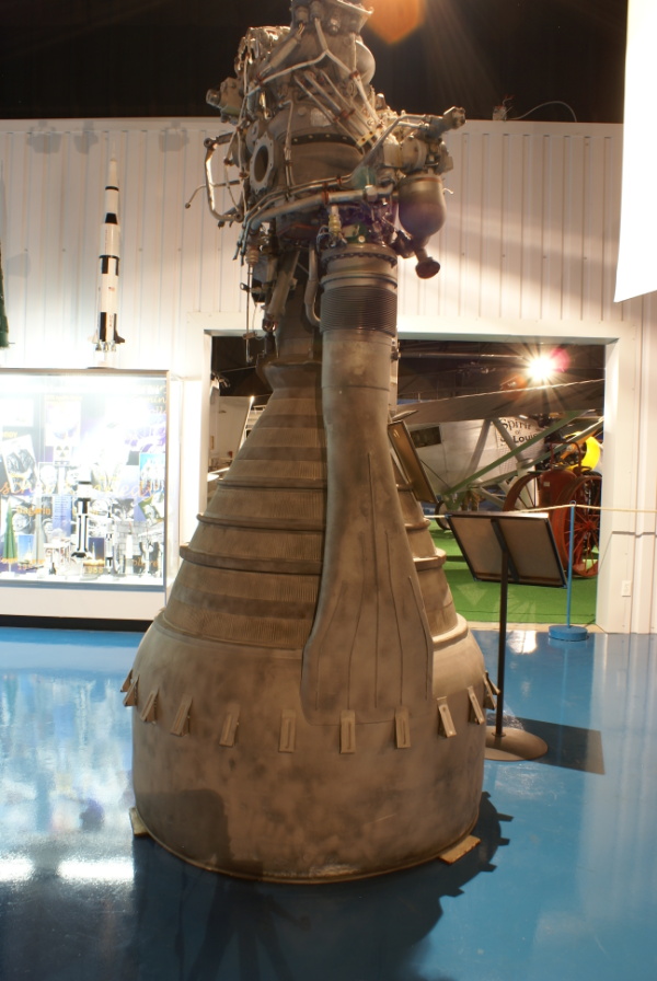 LR-105 (Atlas Sustainer) Engine at Stafford Air & Space Museum