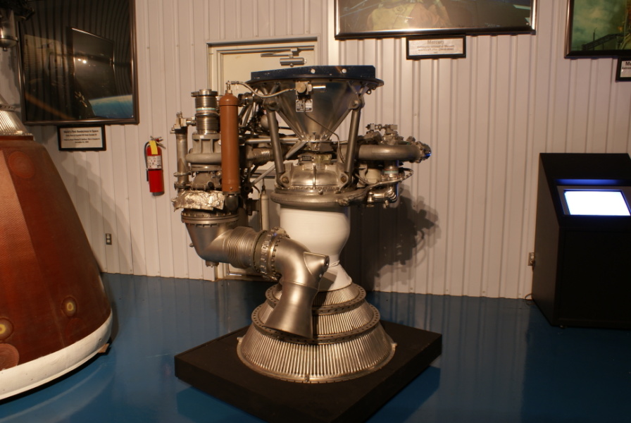 YLR-91 Engine at Stafford Air & Space Museum