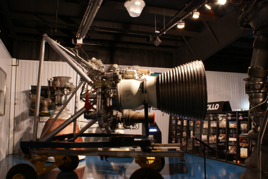 LR-87 Engines at Stafford Air & Space Museum