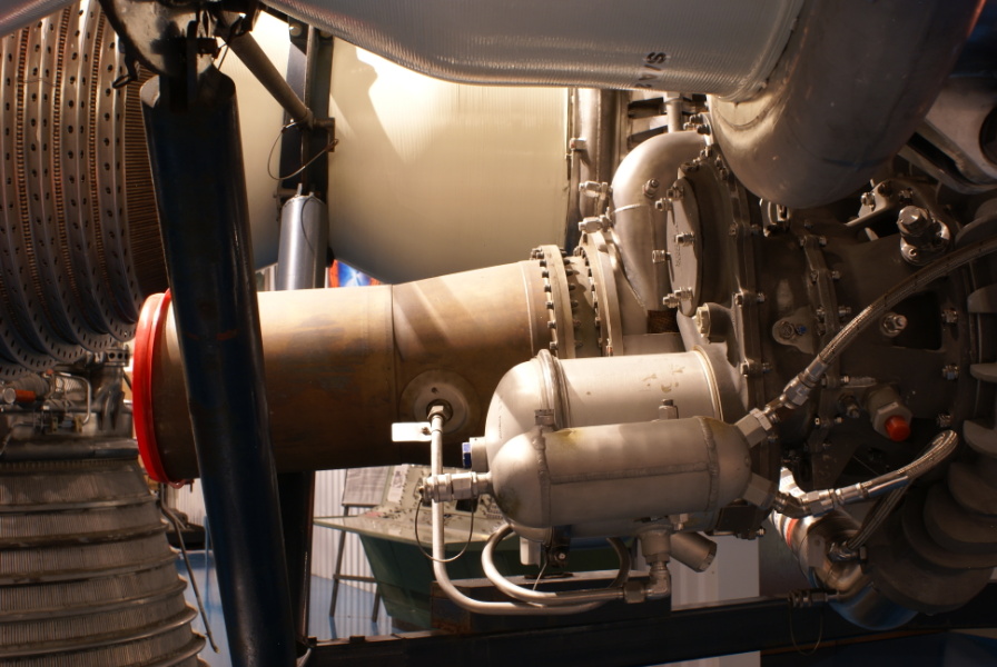 LR-87 Engines at Stafford Air & Space Museum