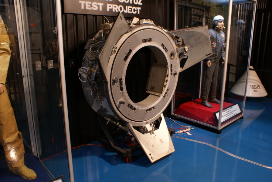 ASTP Docking Module Mockup at Stafford Air & Space Museum
