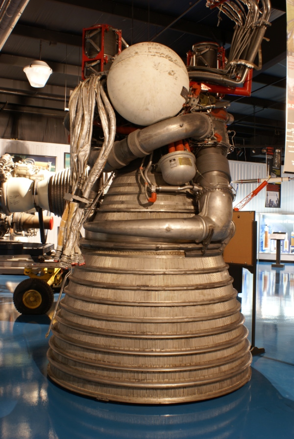J-2 Engine at Stafford Air & Space Museum