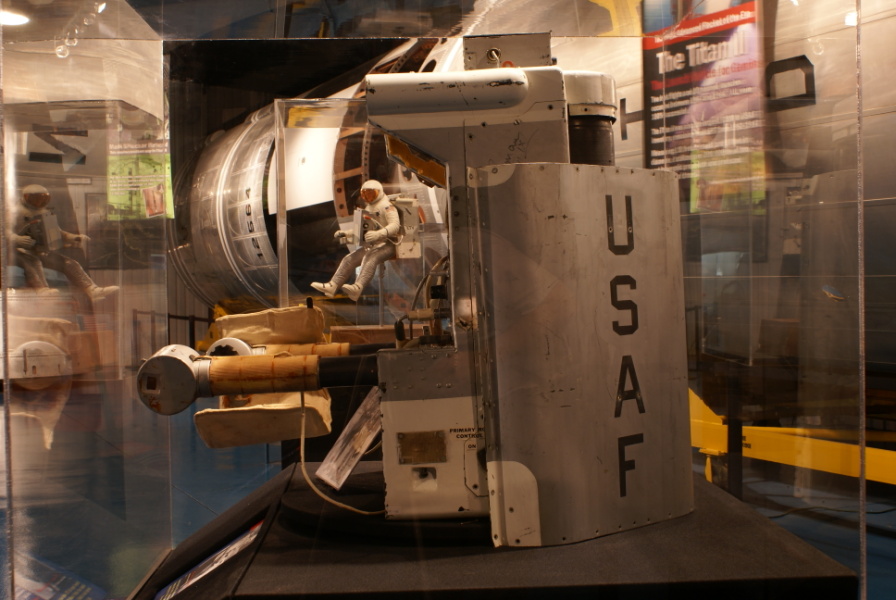 Gemini Astronaut Maneuvering Unit at Stafford Air & Space Museum