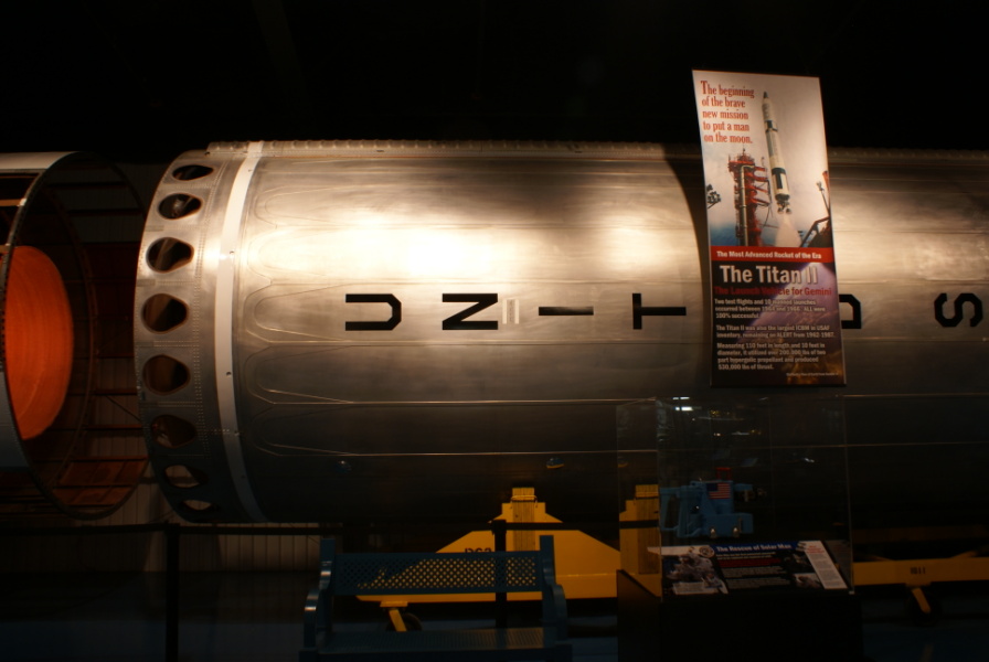 Titan II at Stafford Air & Space Museum
