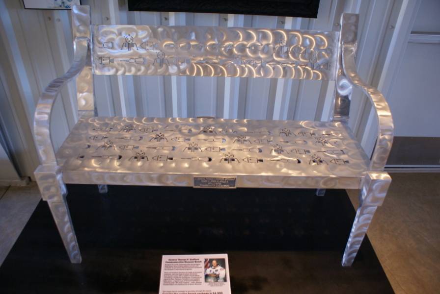 Apollo Bench at Stafford Air & Space Museum