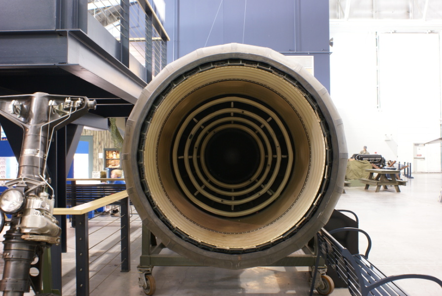 J58 (SR-71) Engine at Strategic Air & Space