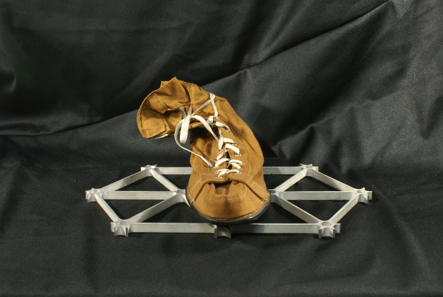 Skylab Shoe with cleat and triangular floor grid at University of Alabama at Huntsville