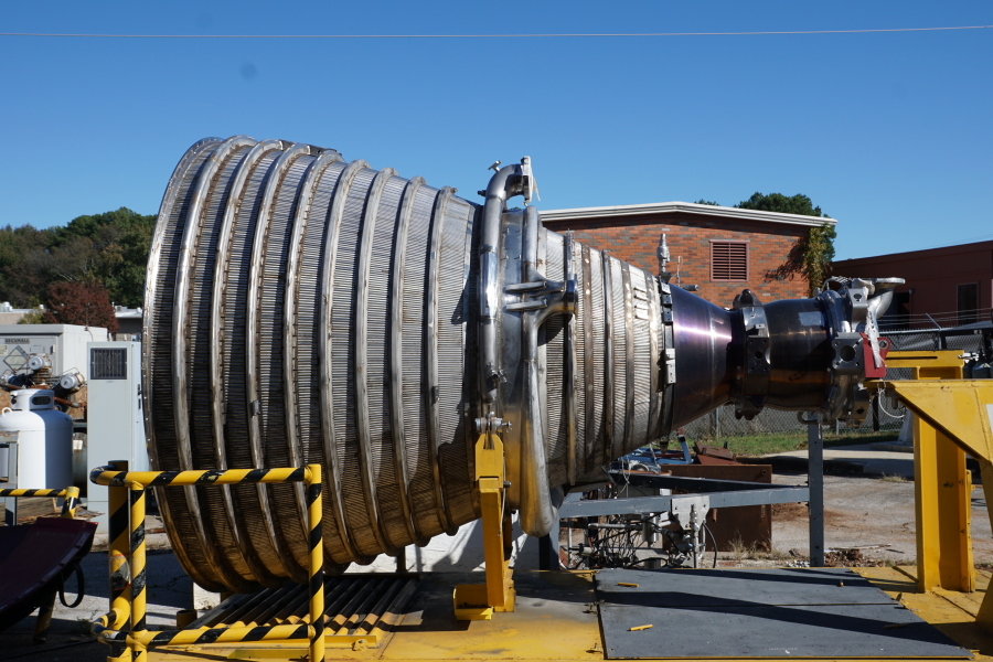 J-2 Engine Handler Assembly at University of Alabama at Huntsville