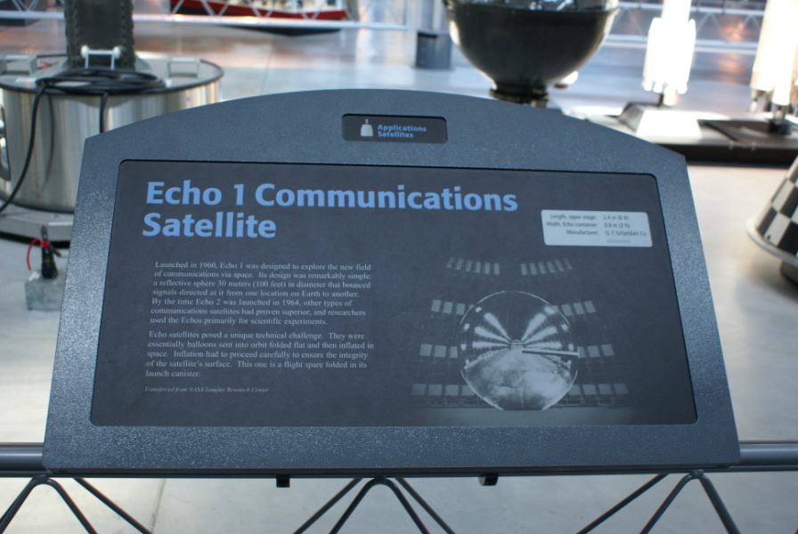 Echo 1 at Udvar-Hazy Center
