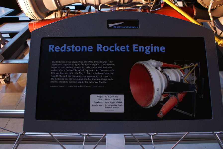 Redstone A-6 Engine at Udvar-Hazy Center