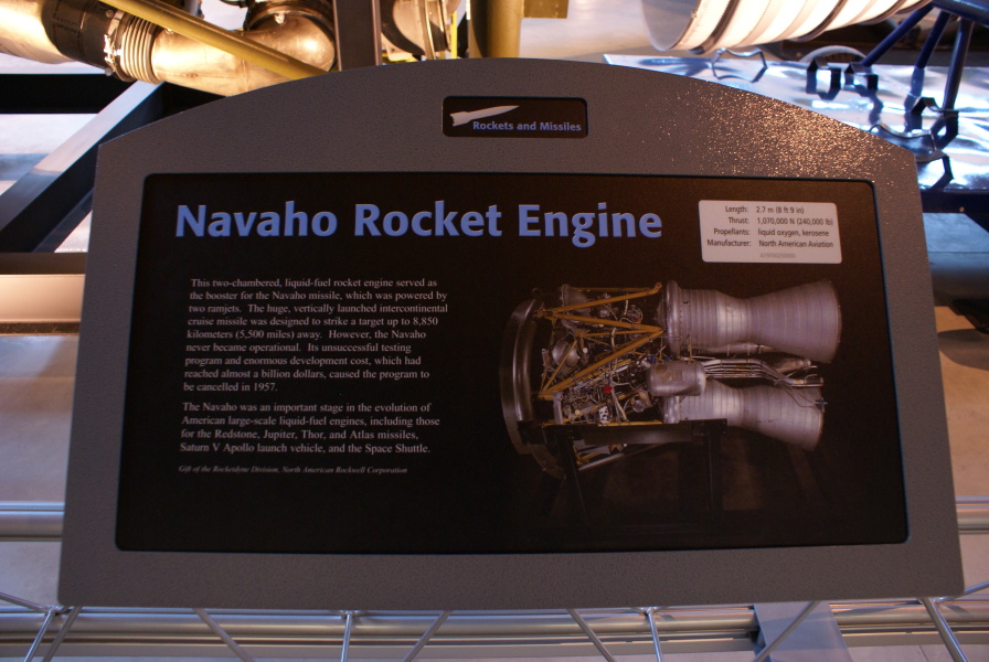 Navaho Engine at Udvar-Hazy Center
