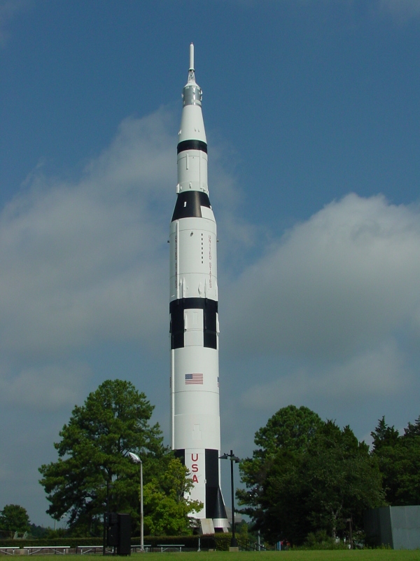 Saturn V Replica at U.S. Space and Rocket Center