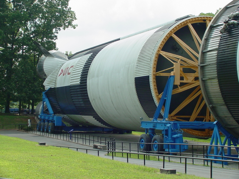 Saturn V S-IC (First) Stage at U.S. Space and Rocket Center