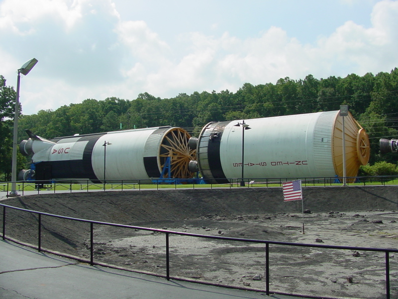 Saturn V S-IC (First) Stage in U.S. Space and Rocket Center Rocket Park