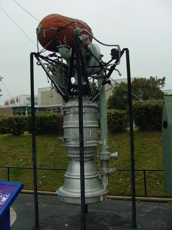 A-7 Engine (Outdoors) at U.S. Space and Rocket Center
