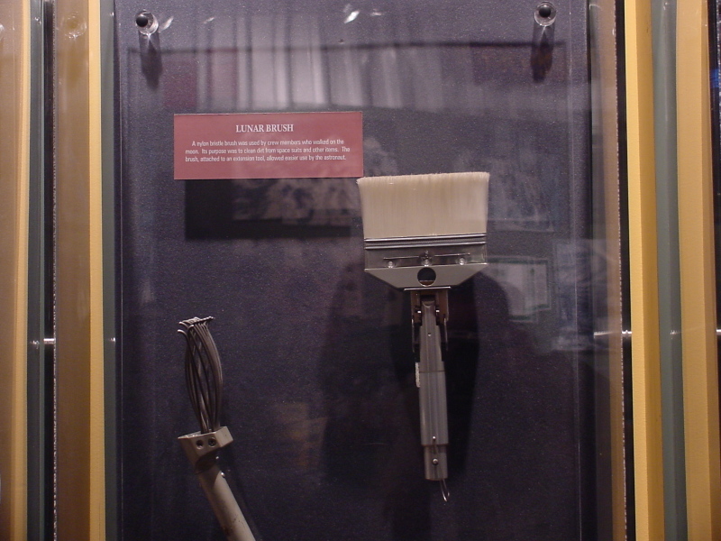 Apollo Lunar Dust Brush at U.S. Space & Rocket Center