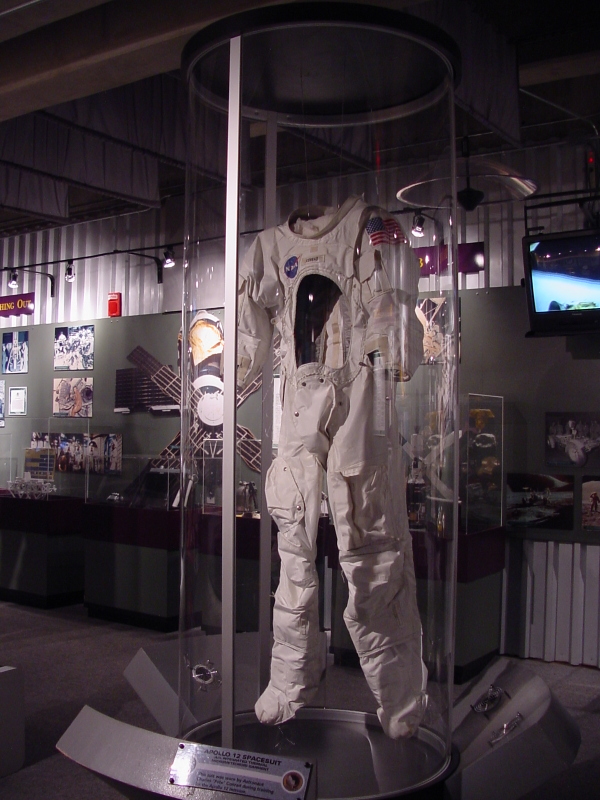 Conrad's Apollo 12 Suit ITMG at U.S. Space and Rocket Center
