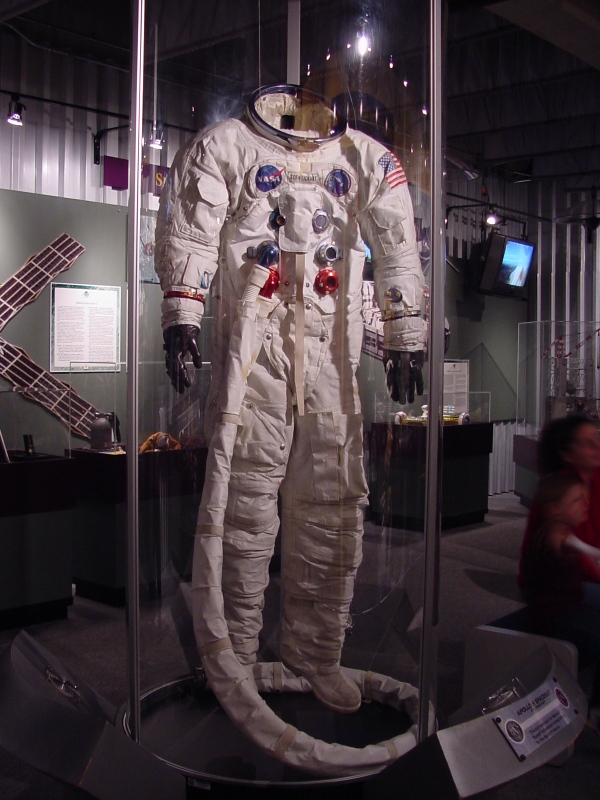 Schweickart's Apollo 9 Suit at U.S. Space and Rocket Center