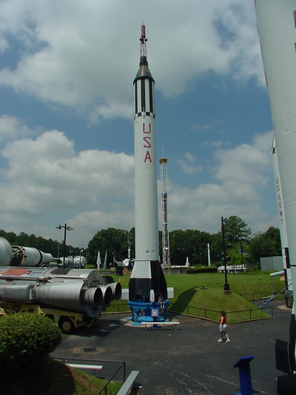 Mercury-Redstone Booster at U.S. Space and Rocket Center