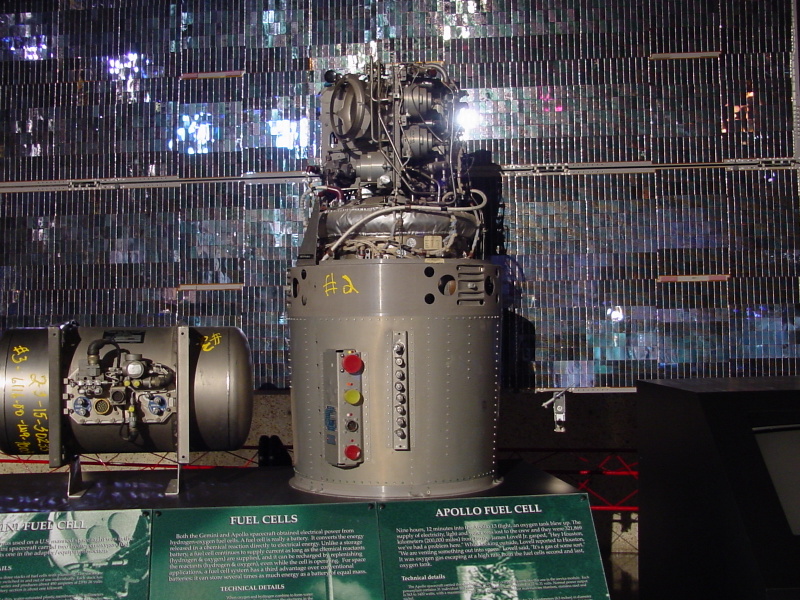 Apollo Fuel Cell (Space Hall) and Gemini fuel cell at U.S. Space & Rocket Center