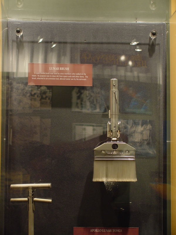 Apollo Lunar Dust Brush at U.S. Space & Rocket Center