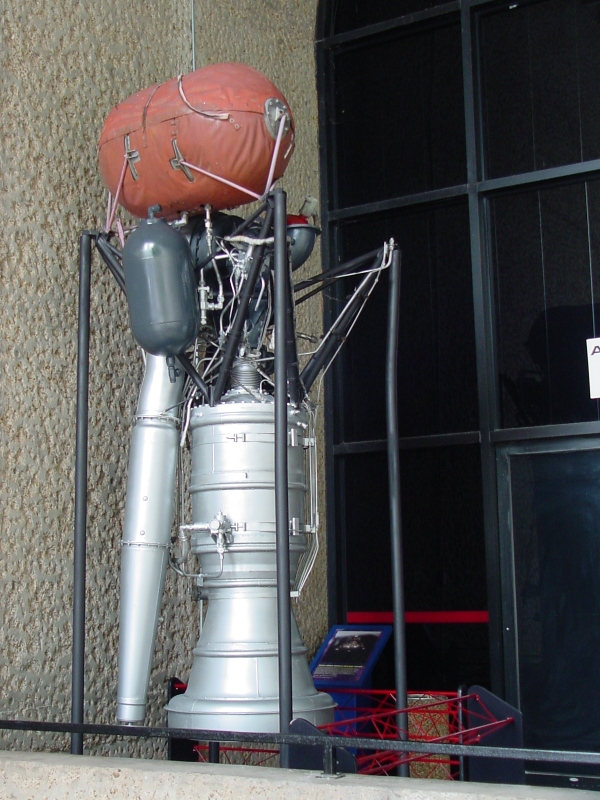 A-7 Engine (Outdoors) at U.S. Space and Rocket Center