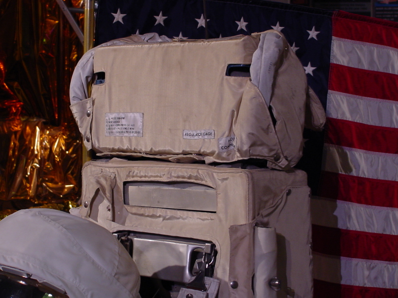 Apollo A7LB Suit (Space Hall) Portable Life Support System (PLSS) at U.S. Space & Rocket Center
