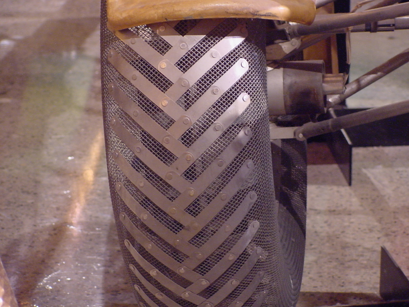 Lunar Roving Vehicle (Space Hall) tire at U.S. Space & Rocket Center