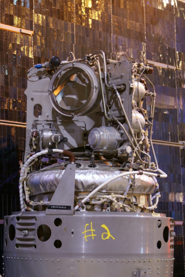 Upper portion of Apollo Fuel Cell (Space Hall) at U.S. Space & Rocket Center