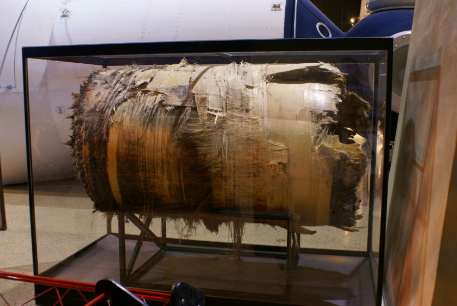 Skylab oxygen tank which survived reentry at U.S. Space and Rocket Center