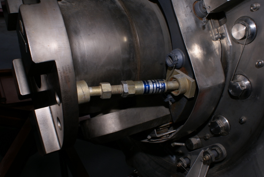 G4059 gimbal lock assembly on F-1 Engine F-6045 at U.S. Space & Rocket Center