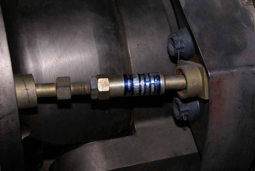 G4059 gimbal lock assembly on F-1 Engine F-6045 at U.S. Space & Rocket Center