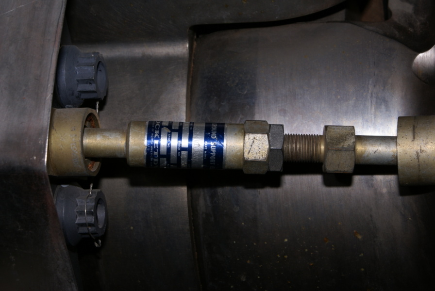 G4059 gimbal lock assembly on F-1 Engine F-6045 at U.S. Space & Rocket Center