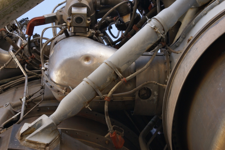 F-1 Engine F-4028 (Outdoors) at U.S. Space & Rocket Center