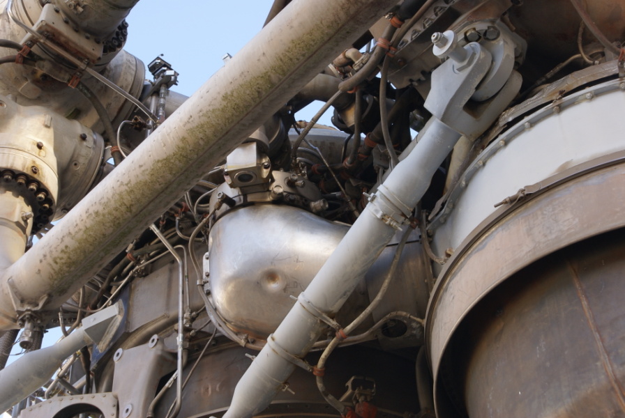 F-1 Engine F-4028 (Outdoors) at U.S. Space & Rocket Center