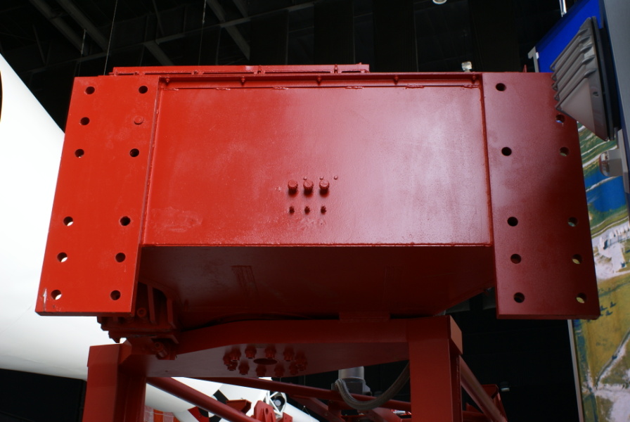 Portion of Swing Arm 8 which would anchor to the launch umbilical tower (LUT) at U.S. Space and Rocket Center