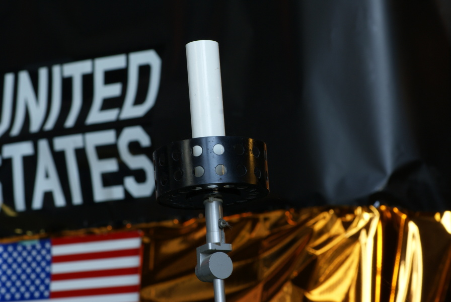 Low gain antenna on Lunar Roving Vehicle (Davidson Center) at U.S. Space & Rocket Center