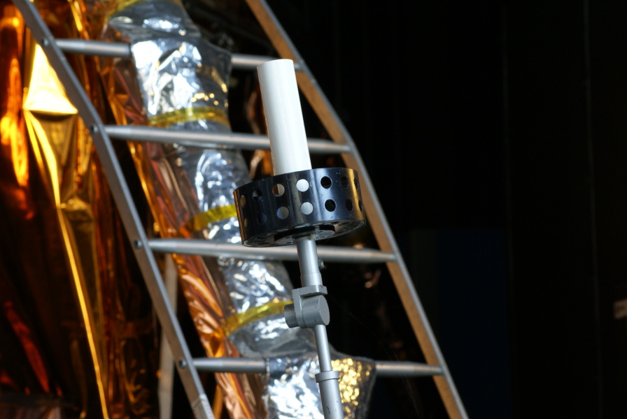 Low gain antenna on Lunar Roving Vehicle (Davidson Center) at U.S. Space & Rocket Center
